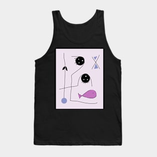 Kids in Drama Stick Figure Tank Top